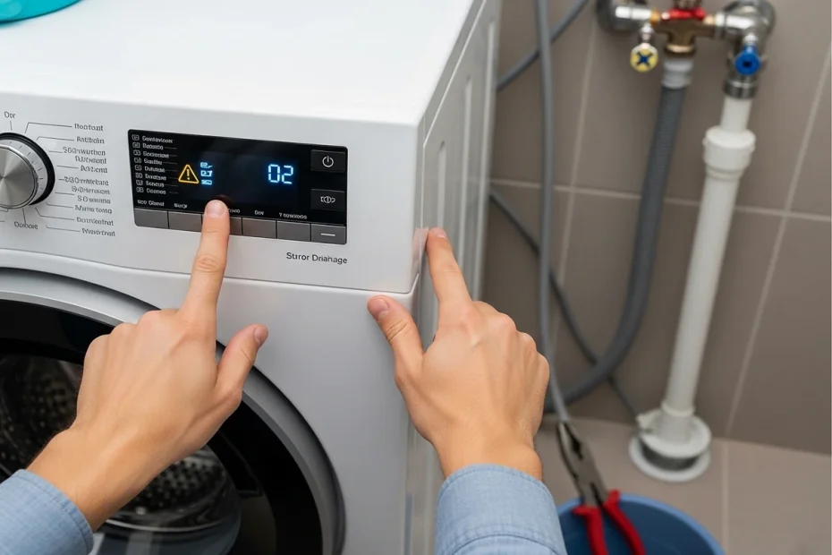 How to Fix a Washing Machine That Won’t Drain (OE & E2 Codes)